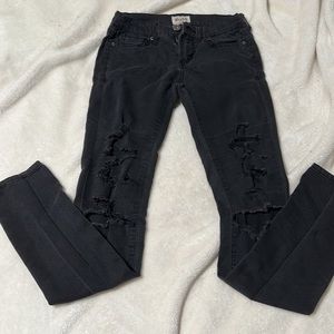 Black denim mudd jeans 0